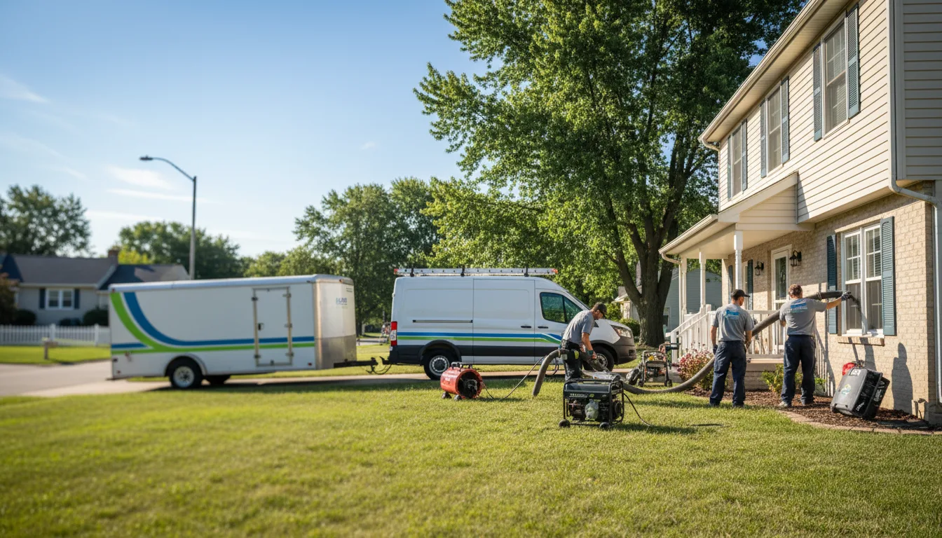Flooded Basement Restoration And Cleanup With Repair in Thermopolis, WY near me